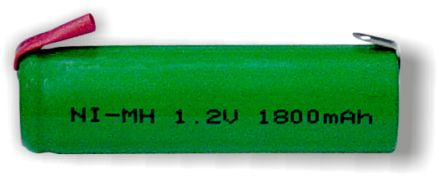 1.2V 1800mAh AA ΜΠΑΤΑΡΙΑ NiMH ΕΠΑΝΑΦΟΡΤΙΖΟΜΕΝΗ ΜΕ ΛΑΜΑΚΙΑ