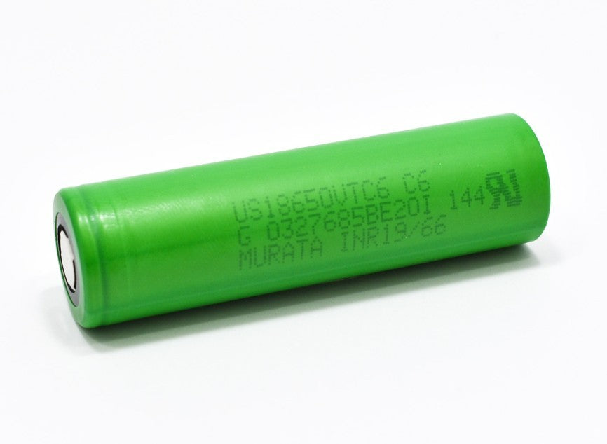3.6V 3120mAh ΜΠΑΤΑΡΙΑ 18650 Li-ion 35A SONY ΕΠΑΝΑΦΟΡΤΙΖΟΜΕΝΗ ΜΕ ΛΑΜΆΚΙΑ (US18650VTC6-C6)