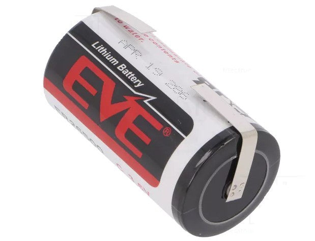 3.6V ΜΠΑΤΑΡΙΑ ΛΙΘΙΟΥ 8500mAh ΕR26500 EVE ΜΕ ΛΑΜΑΚΙΑ