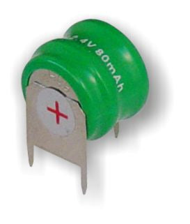 2.4V 80mAh ΜΠΑΤΑΡΙΑ NiMH ΜΝΗΜΗΣ