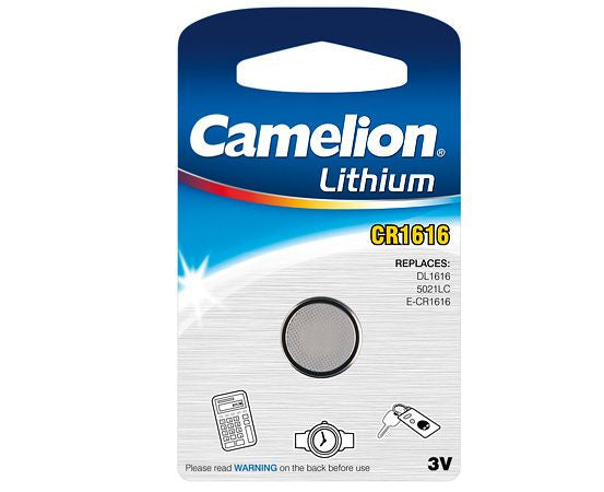 CR 1616 ΜΠΑΤΑΡΙΑ ΛΙΘΙΟΥ 3V CAMELION
