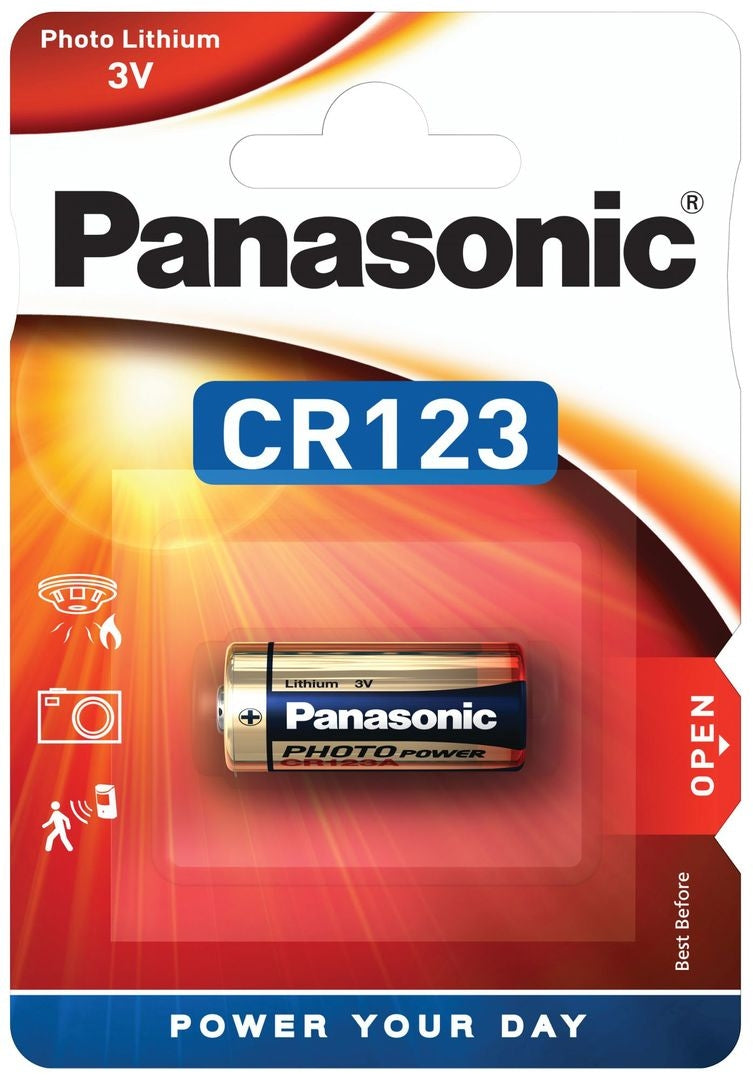 CR 123A ΜΠΑΤΑΡΙΑ ΛΙΘΙΟΥ PANASONIC