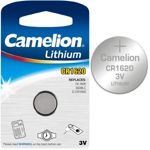CR 1620 ΜΠΑΤΑΡΙΑ ΛΙΘΙΟΥ 3V CAMELION
