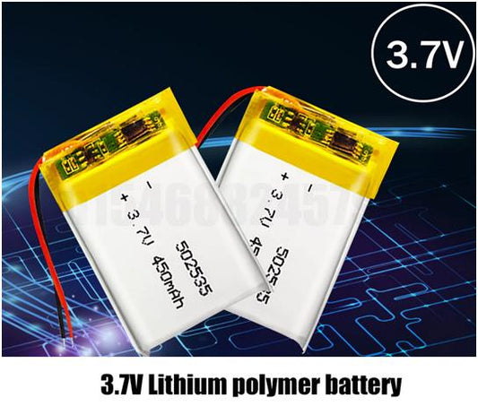 3.7V 450mAh ΜΠΑΤΑΡΙΑ LI-PO LP502535