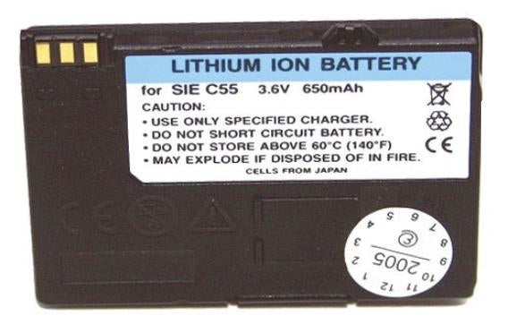 GSMA36122 3.6V 900mAhΜΠΑΤΑΡΙΑ Li-Ion