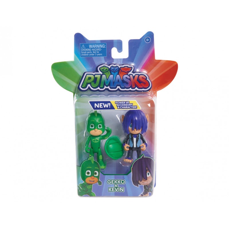 Pj Masks – Πιτζαμοήρωες Βασική Φιγούρα Σετ Των 2 – 3 Σχέδια PJM65000