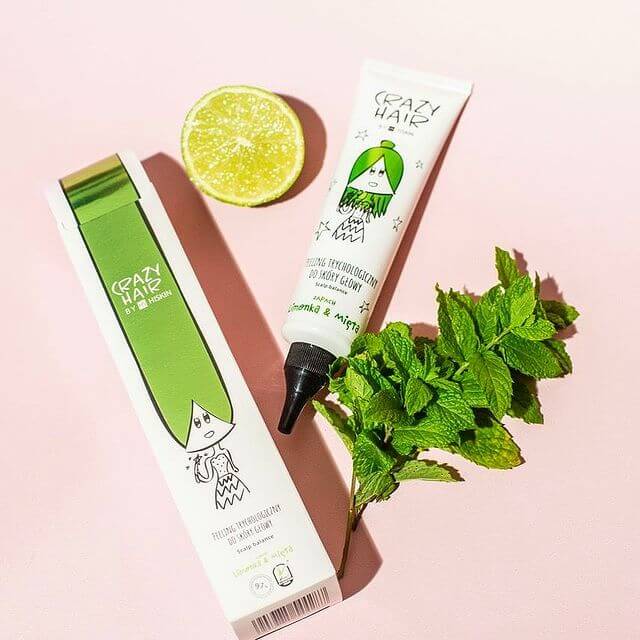 Trichological Peeling For The Scalp Lime &amp; Mint 100ml | Crazy Hair