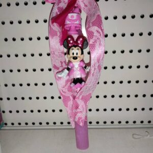Λαμπάδα Minnie Mouse (ροζ χρώμα)