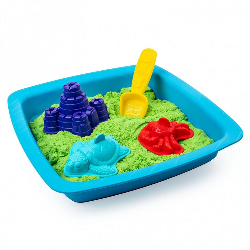 Spin Master Kinetic Sand – Green Sandbox Set (20106637)