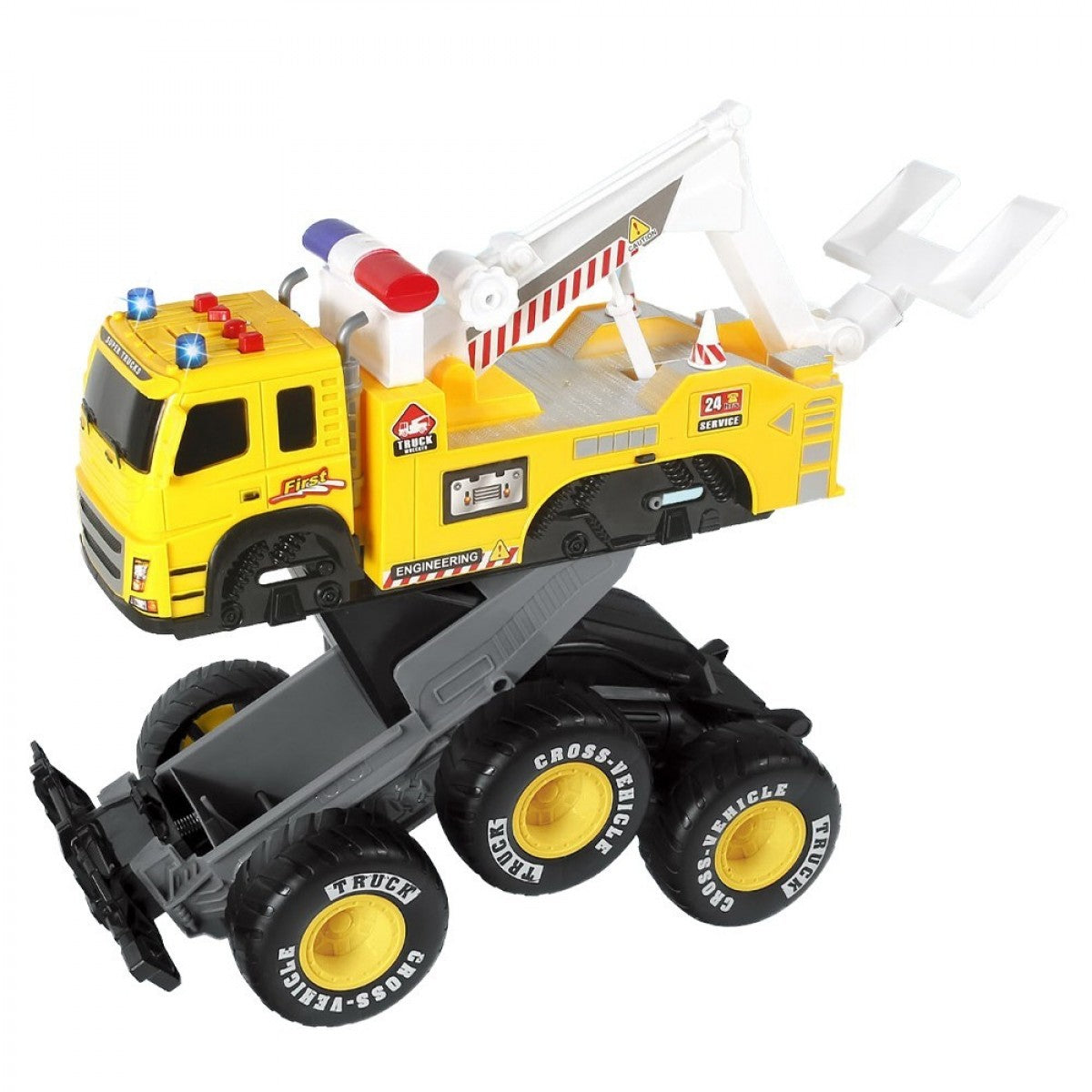SNAINTER TOYS ΓΕΡΑΝΟΣ FRICTION 34ΕΚ ΜΕ ΗΧΟΥΣ ΚΑΙ ΦΩΣ