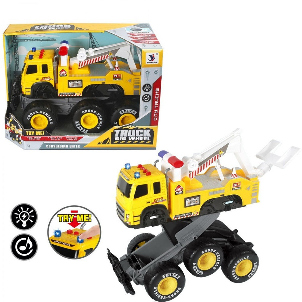 SNAINTER TOYS ΓΕΡΑΝΟΣ FRICTION 34ΕΚ ΜΕ ΗΧΟΥΣ ΚΑΙ ΦΩΣ