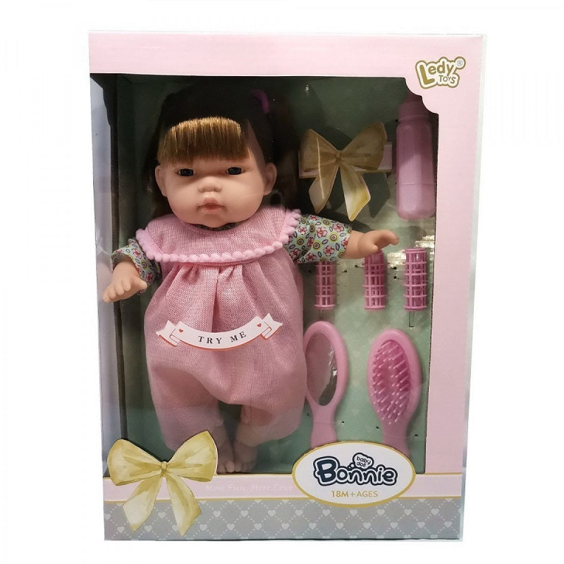 SNAINTER TOYS ΚΟΥΚΛΑ BONNIE 30EK ME ΗΧΟΥΣ & ΑΞΕΣΟΥΑΡ