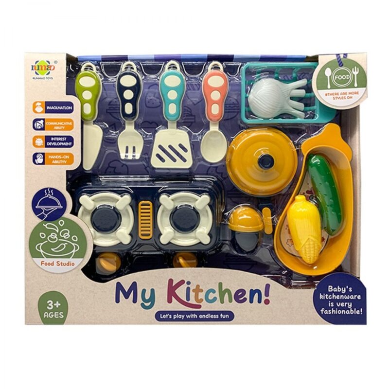 SNAINTER TOYS ΣΕΤ ΚΟΥΖΙΝΙΚΩΝ MY KITCHEN RM8203-3