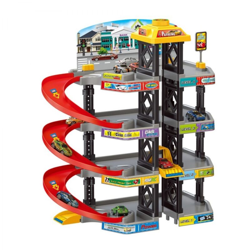 SNAINTER TOYS PARKING ΜΕ 5 ΑΥΤΟΚΙΝΗΤΑΚΙΑ