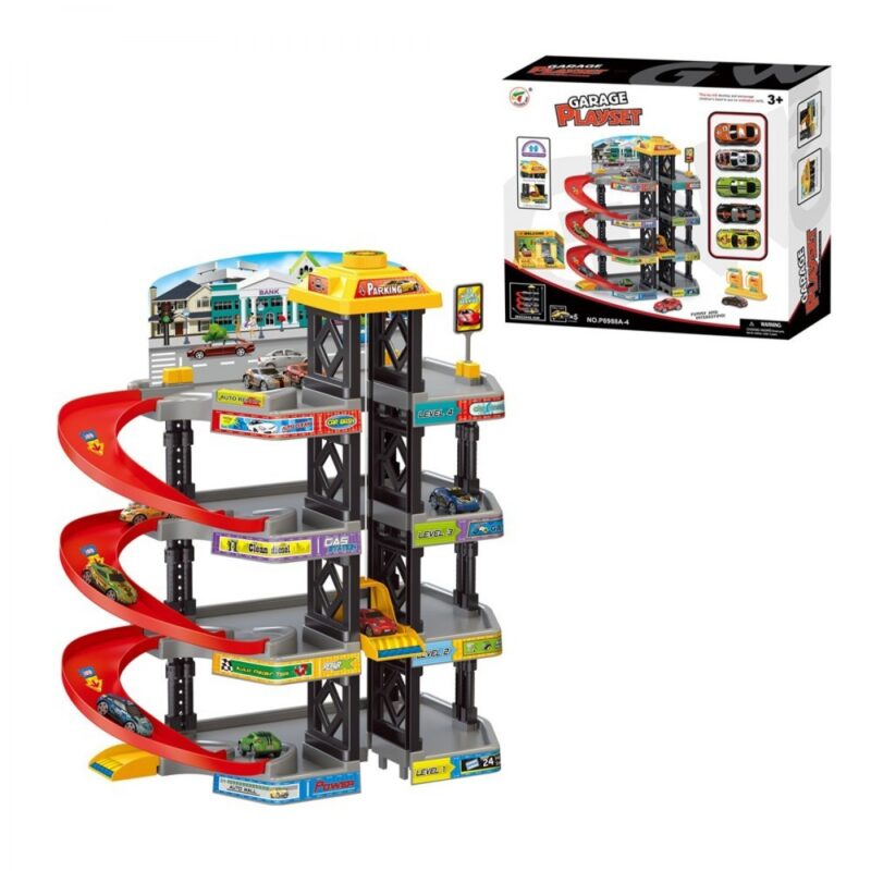SNAINTER TOYS PARKING ΜΕ 5 ΑΥΤΟΚΙΝΗΤΑΚΙΑ