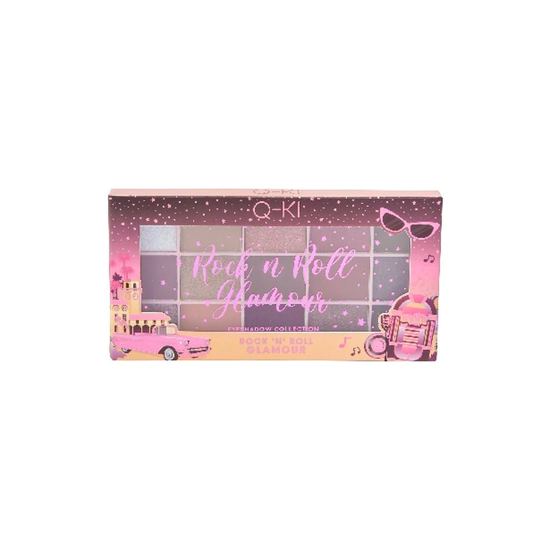 Sunkissed | Q-KI Rock 'n' Roll Glamour Eyeshadow Palette Eco Packaging (25.5g) | SU29803