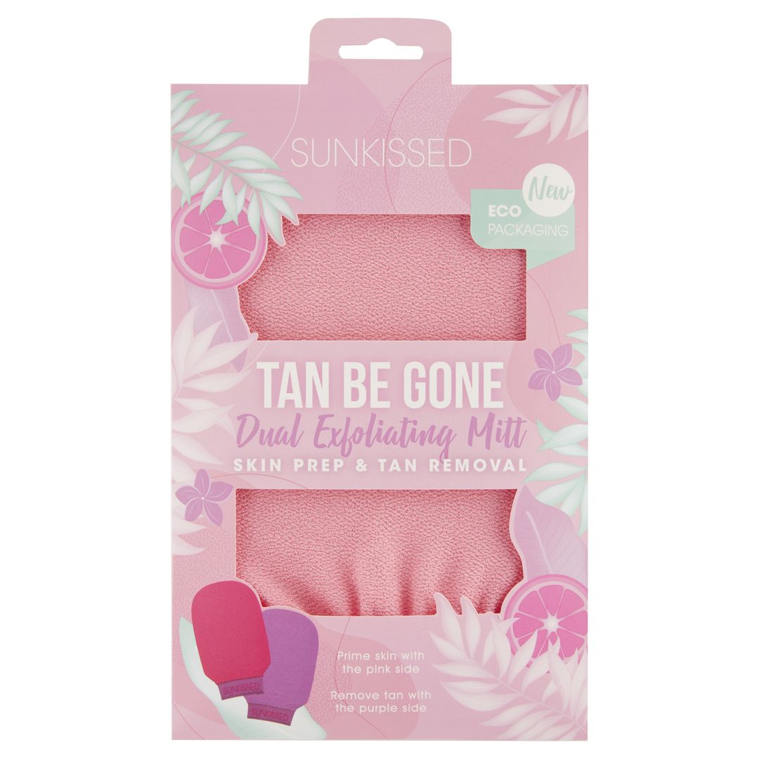 Sunkissed | Tan Be Gone Dual Exfoliating Mitt | SU29804