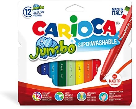 ΜΑΡΚΑΔΟΡΟΙ 12 ΧΡΩΜΑΤΩΝ JUMBO