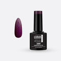 Lorin Gel Lacquer Ημιμόνιμο Βερνίκι 8ml. #299 (Darkorchid Glitter)