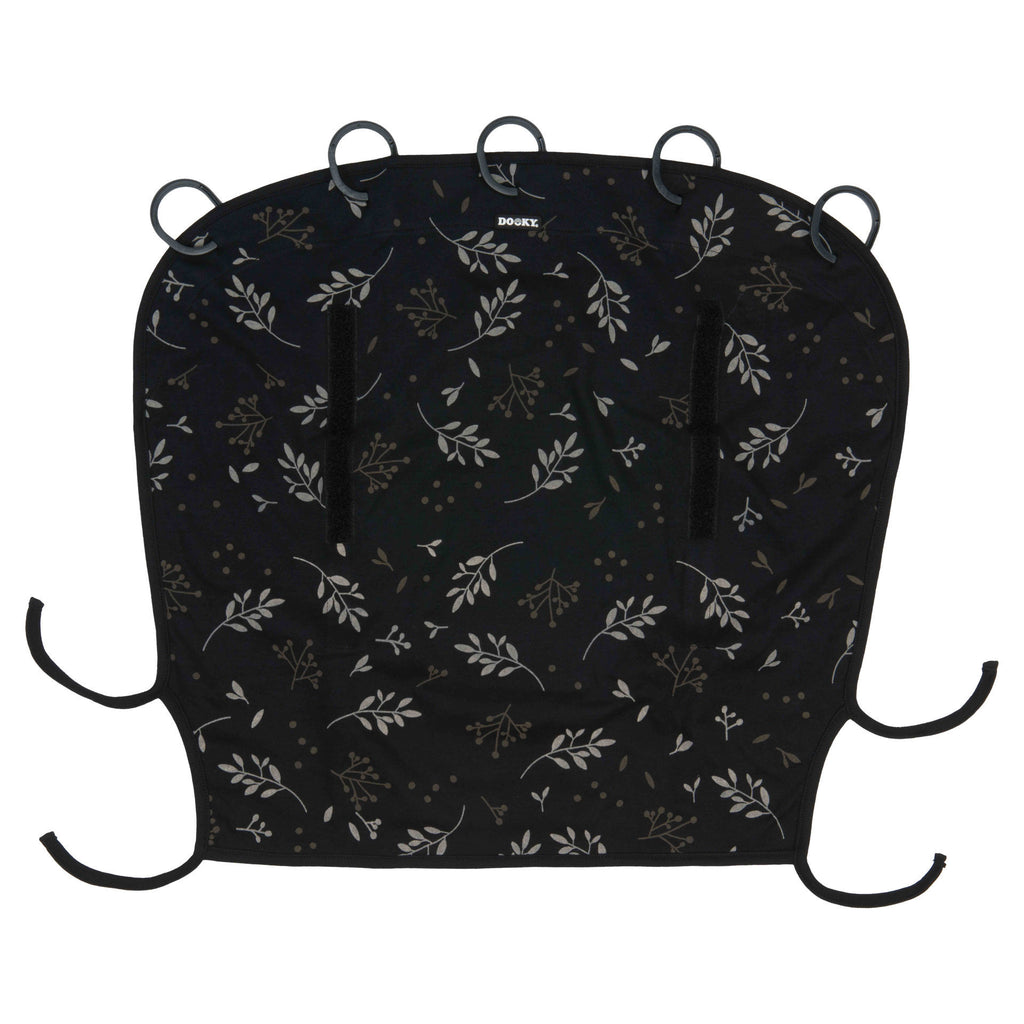 Dooky Ηλιοπροστασία καροτσιού UPF50+ Romantic Leaves Black DK-126711