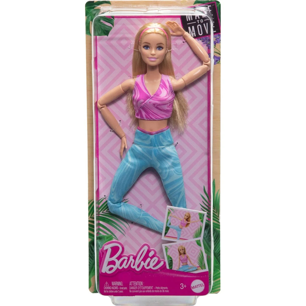 Mattel Barbie Made To Move Αμέτρητες Κινήσεις Ξανθιά (HRH27)