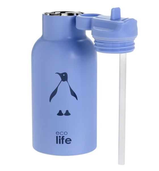 Ecolife Θερμός Παιδικός Kids Thermos 350ml Penguin 33-BO-2013