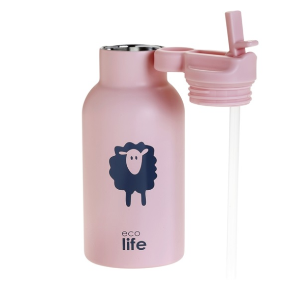 Ecolife Θερμός Παιδικός Kids Thermos 350ml Sheep 33-BO-2014