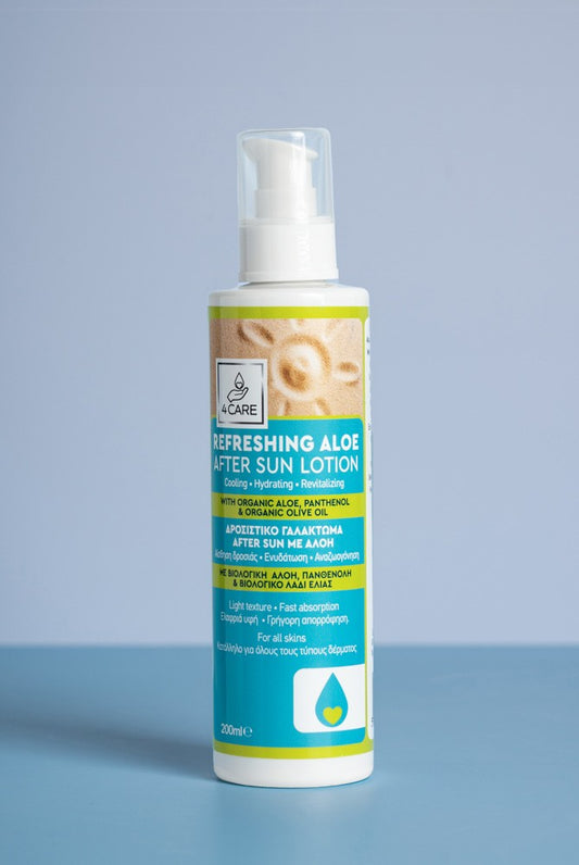 4care Δροσιστική Λοσιόν Για Μετά Τον Ήλιο Αλόη 4care