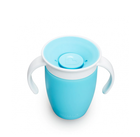 Munchkin εκπαιδευτικό κύπελλο Miracle 360° Trainer Cup 207ml  Μπλε 12271
