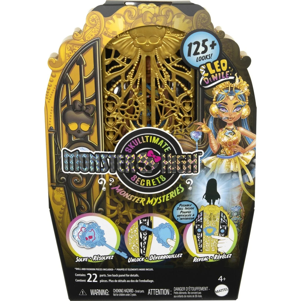 Mattel Monster High Skulltimate Secrets Cleo DE Nile Doll Κούκλα (HXH86)