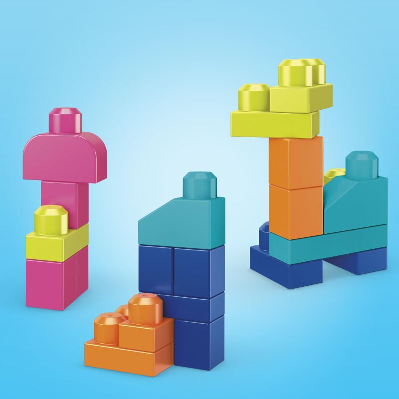 MEGA BLOKS ΚΟΥΒΑΔΑΚΙ ΜΕ ΤΟΥΒΛΑΚΙΑ 25 Τεμ. ΛΑΜΑ (#HDK82)