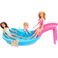 Mattel Barbie Νέα Εξωτική Πισίνα Με Κούκλα (HRJ74)