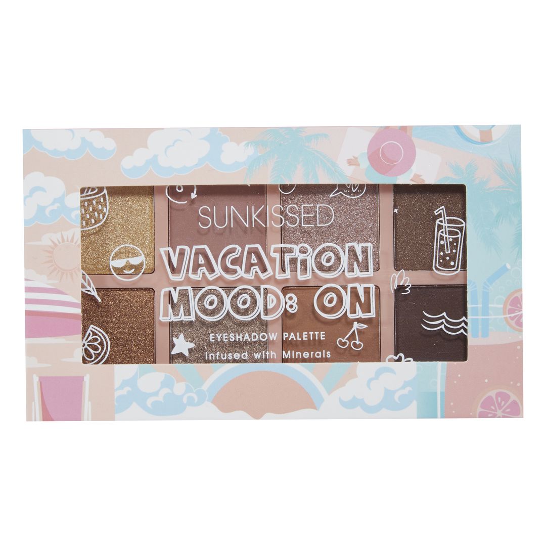 Sunkissed | Summertide Vacation Mood: ON Eyeshadow Palette (17.6g) | SU30268