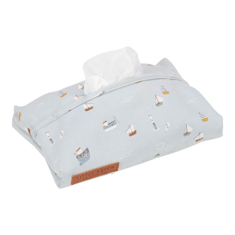 Little Dutch Υφασμάτινη θήκη για μωρομάντηλα Sailors Bay Blue LD30321640