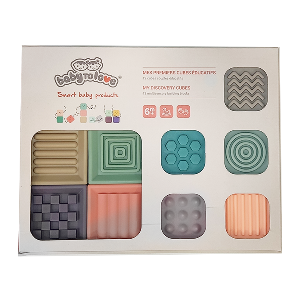 Baby to Love Εκπαιδευτικοί 3D Κύβοι Baby To Love Κωδικος  BTL350543