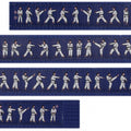 Ζώνη Olympus - TKD Poomse Μπλε