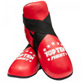 Kickboxing Προστατευτικά Ποδιών TOP TEN FIGHT Κόκκινα