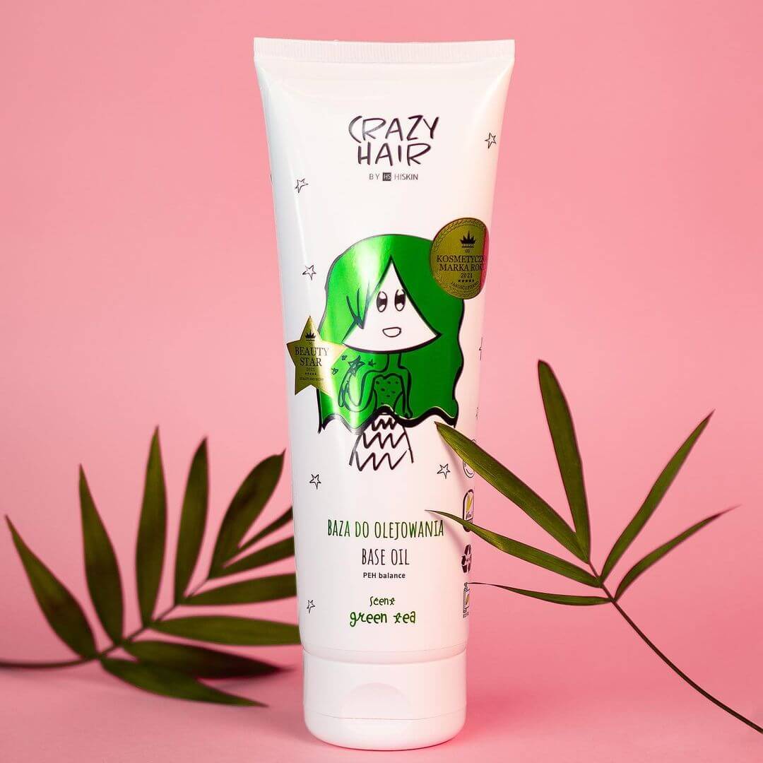 Hair Base Oil Green Tea 250ml | Crazy Hair