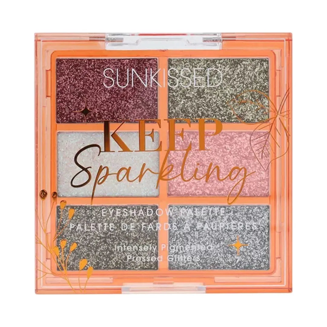 Sunkissed | Keep Sparkling Glitter Eyeshadow Palette (6.6g) | SU30978