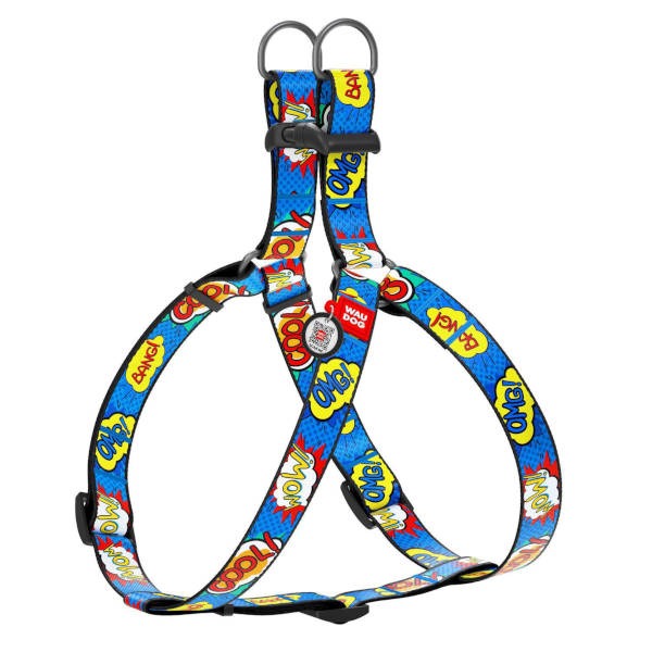 Wau Dog Σαμαράκι Σκύλου "WOW" Με Smart ID &amp; Κούμπωμα Ασφαλείας 40-55cm