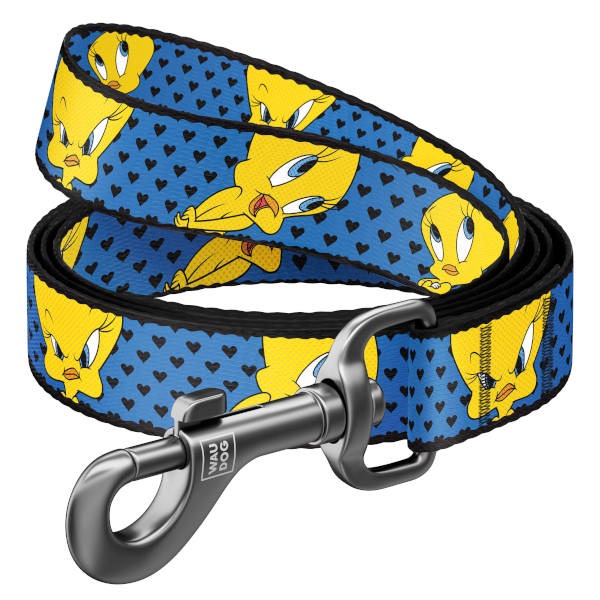 Looney Tunes Leash "Tweety" Blue - Οδηγός Σκύλου Medium : 2x122cm