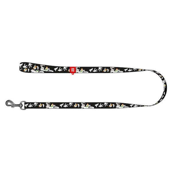 Looney Tunes Leash "Bugs Bunny" Black - Οδηγός Σκύλου Medium : 2x122cm