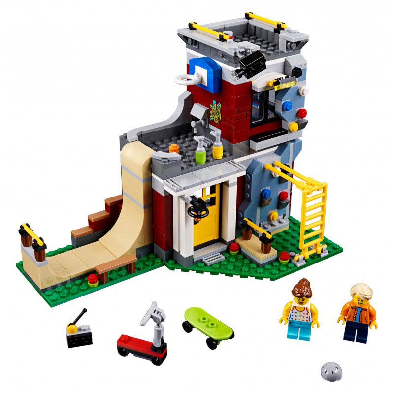 LEGO Creator Επεκτάσιμο Σπίτι Για Σκέιτ 31081