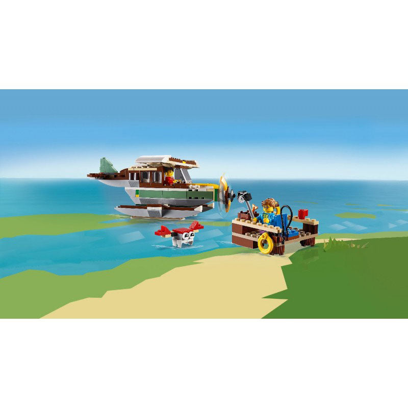 LEGO Creator Πλωτό Σπίτι Στο Ποτάμι – Riverside Houseboat 31093