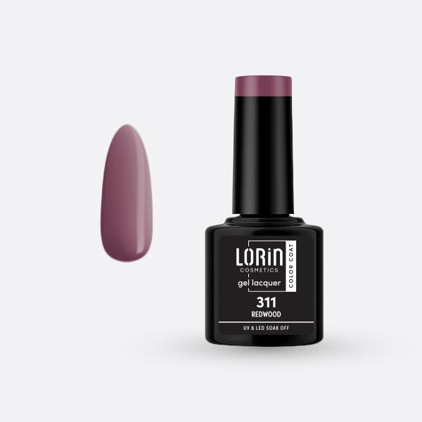 Lorin Gel Lacquer Ημιμόνιμο Βερνίκι 8ml. #311 (Redwood)