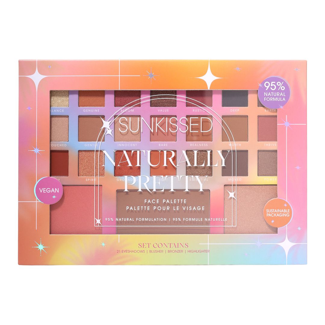 Sunkissed | Naturally Pretty Face Palette (47g) | SU31437
