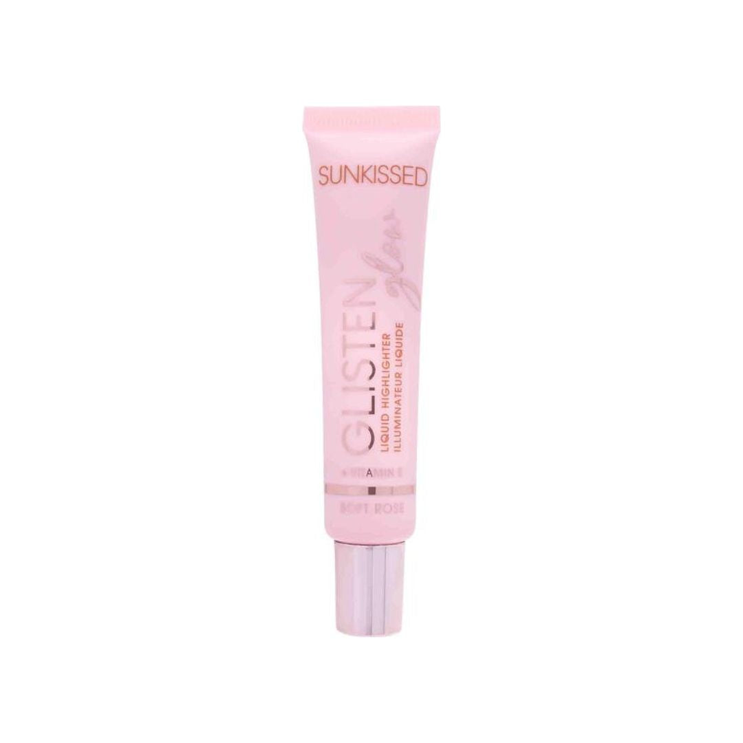Sunkissed | GLISTEN GLOW Liquid Highlighter "Soft Rose" (15ml) | SU31446