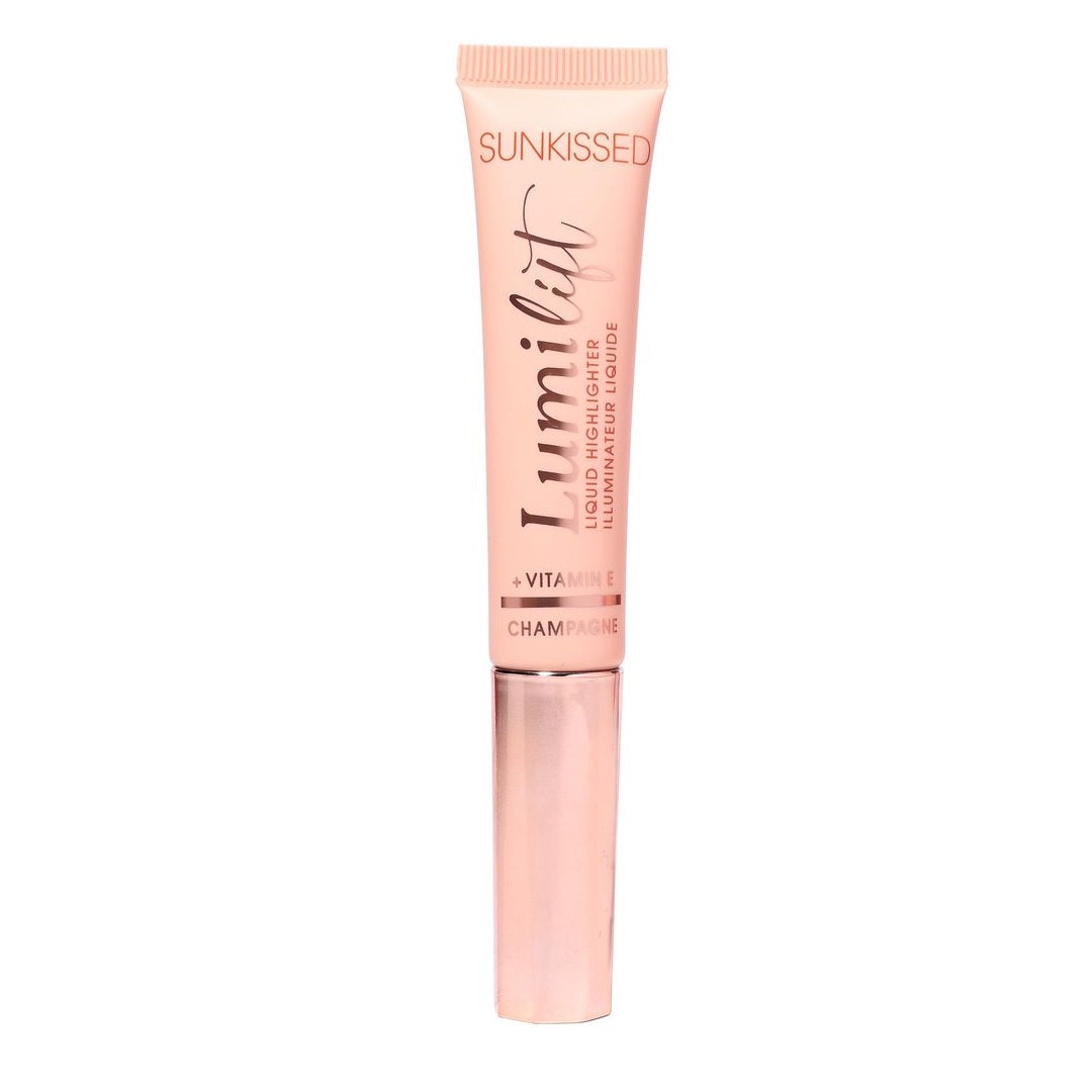 Sunkissed | Lumi Lift Liquid Highlighter | Champagne Shade | Illuminating & Lifting Effect (15ml) | SU31687C