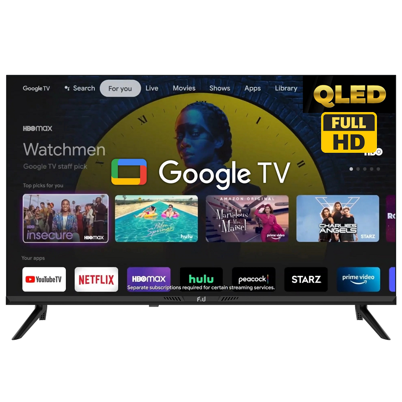 ΤΗΛΕΟΡΑΣΗ F&U QLED 32" Google TV FULL HD FLG32141QL