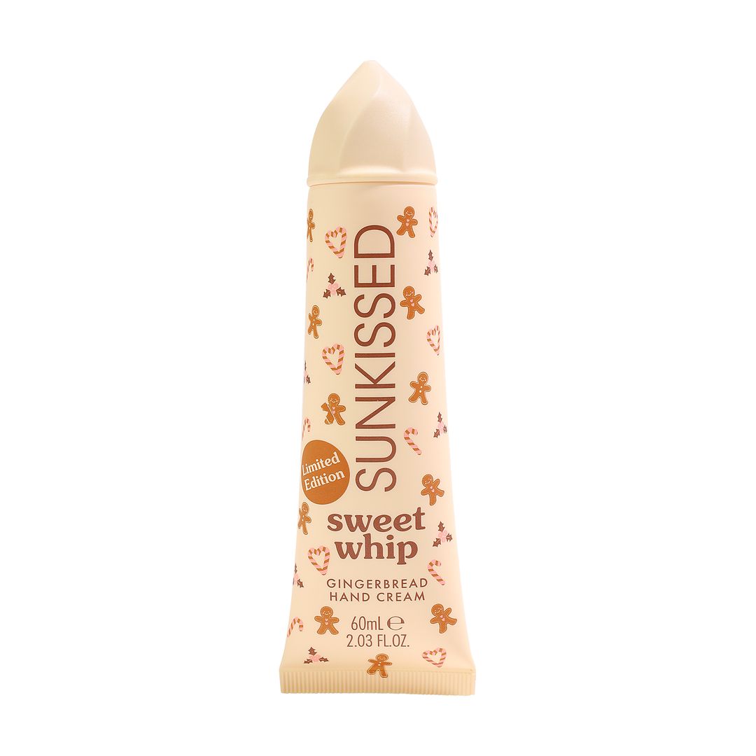 Sunkissed | Sweet Whip Gingerbread Hand Cream | Non-Greasy & Ultra Hydrating 60ml | SU32317